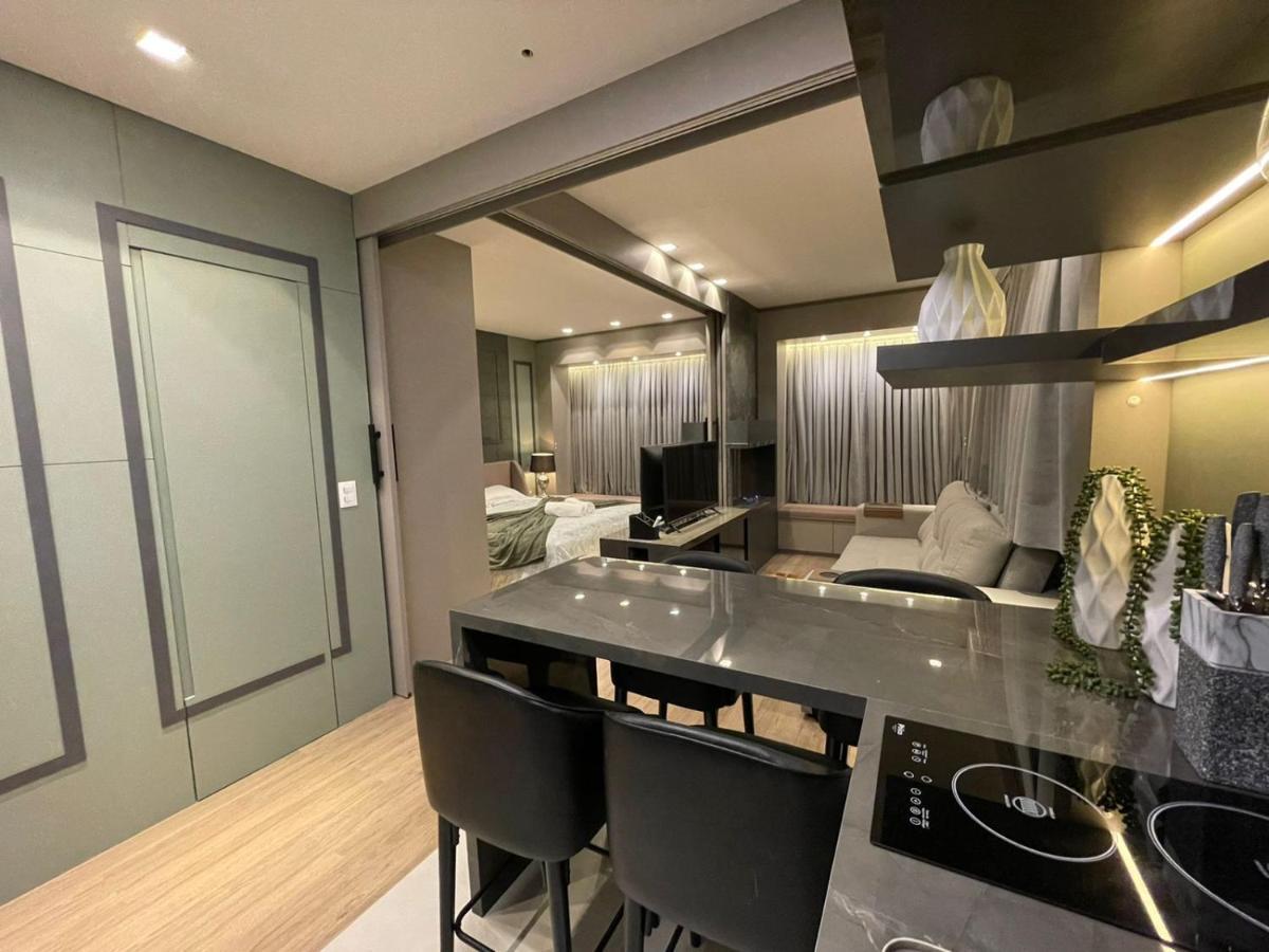Loft Novo Aconchegante A 500M Da Rua Coberta Apartment Gramado Bagian luar foto