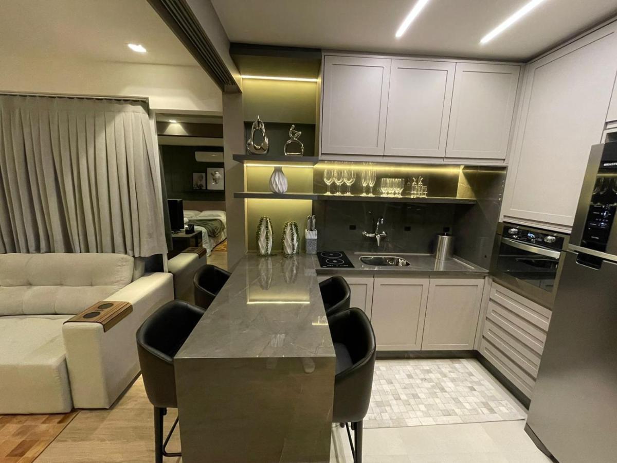 Loft Novo Aconchegante A 500M Da Rua Coberta Apartment Gramado Bagian luar foto