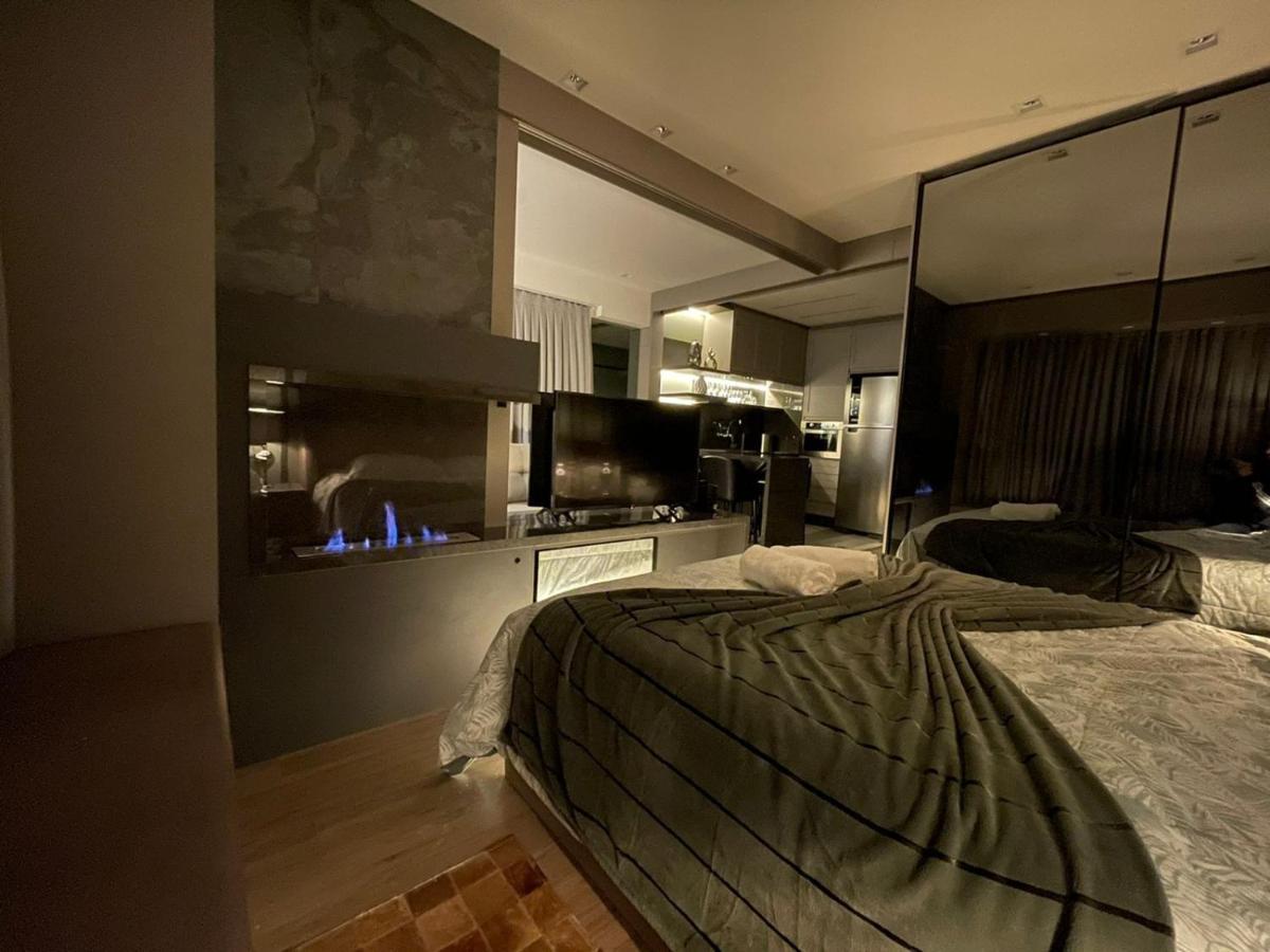 Loft Novo Aconchegante A 500M Da Rua Coberta Apartment Gramado Bagian luar foto
