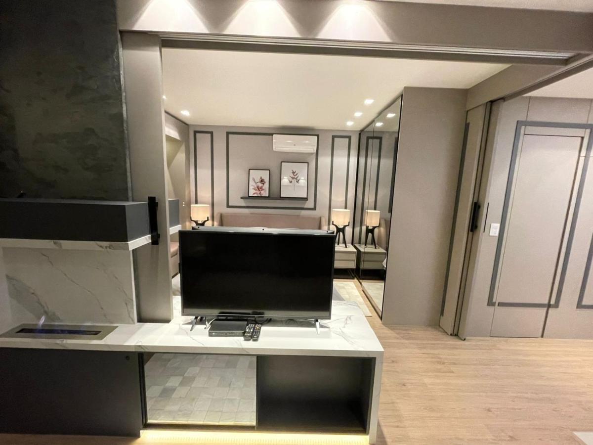 Loft Novo Aconchegante A 500M Da Rua Coberta Apartment Gramado Bagian luar foto