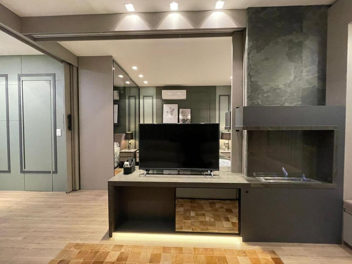 Loft Novo Aconchegante A 500M Da Rua Coberta Apartment Gramado Bagian luar foto